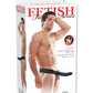 Fetish Fantasy Series 8" Hollow Strap-on - Black