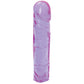 Crystal Jellies Classic Dong 8 Inch - Purple