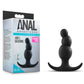 Anal Adventures Platinum - Stacked Plug - Black