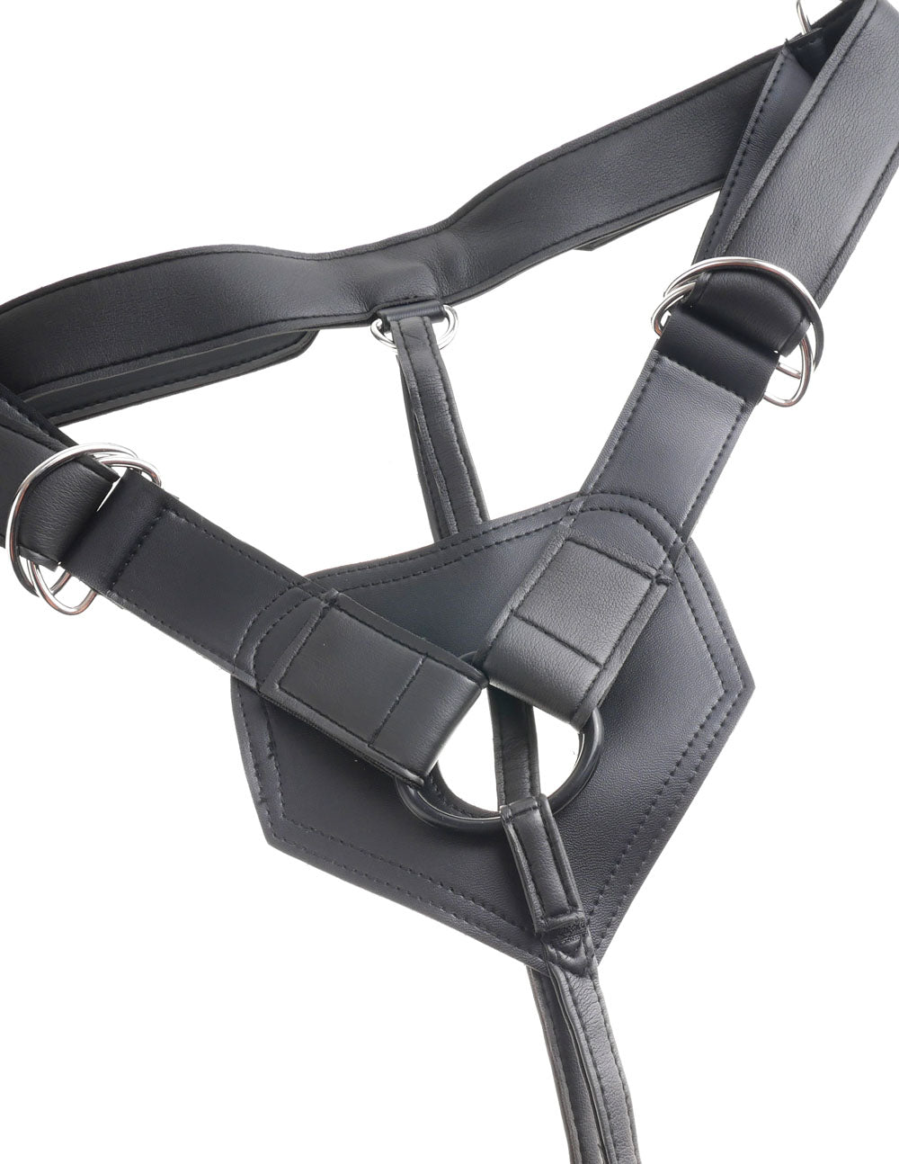 King Cock Strap-on Harness With 7" Cock - Tan PD5622-22