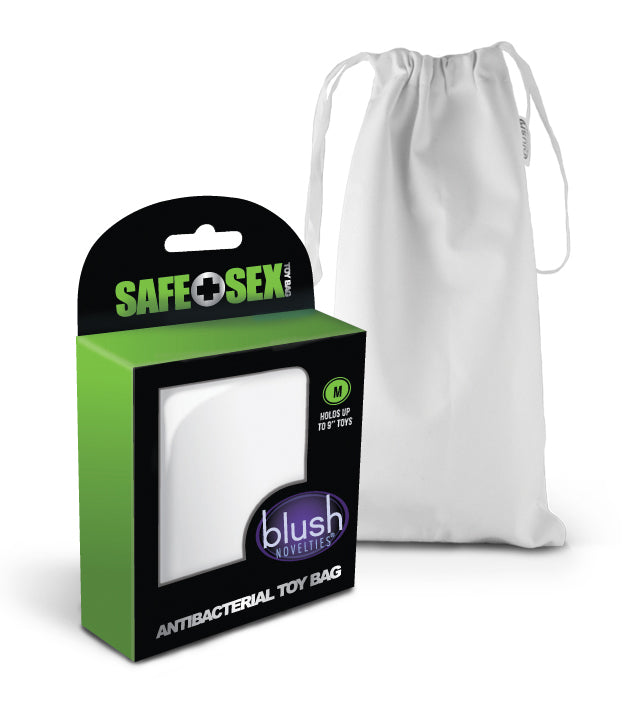 Safe Sex - Antibacterial Toy Bag - Medium - 24 Piece Counter Display BL-99925D