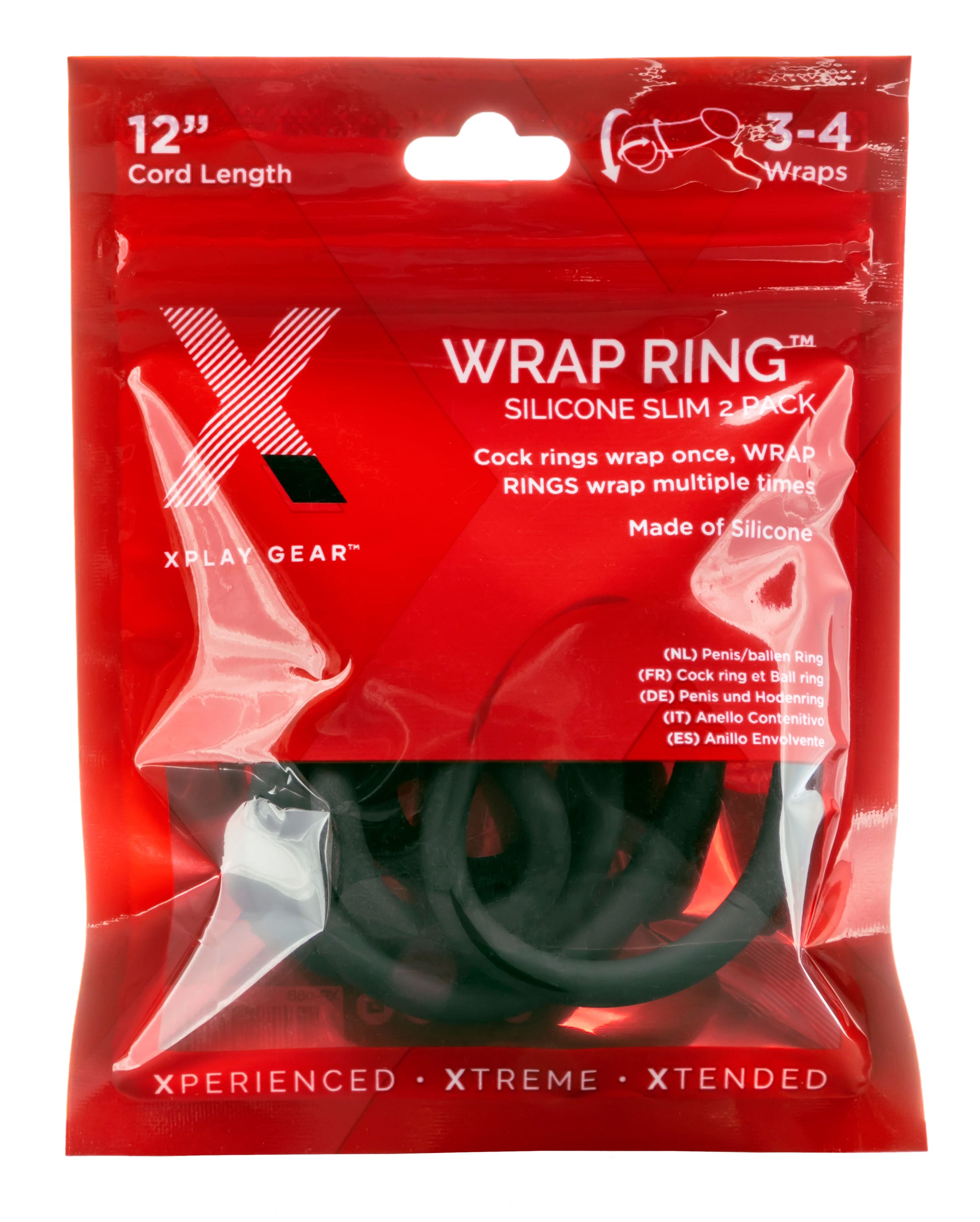 Xplay Silicone 12 Inch Thin Wrap Ring PF-XP06B