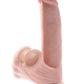8 Inch Triple Density Cock With Swinging Balls