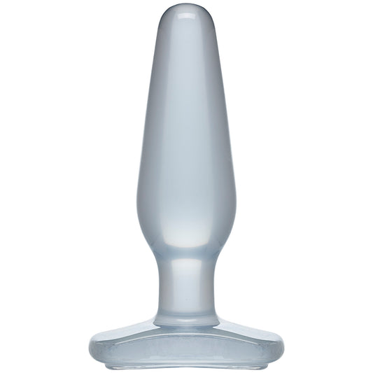 Crystal Jellies Butt Plug - Medium - Clear