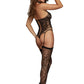 Teddy Bodystocking - One Size - Black