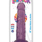 Lollicock - 8" Slim Stick With Balls - Grape Ice CN-14-0518-51