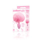 The 9's Cottontails Silicone Bunny Tail Butt Plug  - Pink