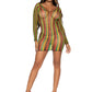 Rasta Net Mini Dress - One Size