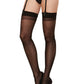Sheer Thigh High - One Size - Black DG-0007BLKOS