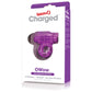 Charged Owow Rechargeable Vibe Ring - Purple