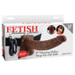 Fetish Fantasy Series 9-Inch Vibrating Hollow Strap-on With Balls - Brown PD3377-29