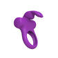 Ohhh Bunny Frisky Bunny Vibrating Ring - Perfectly Purple