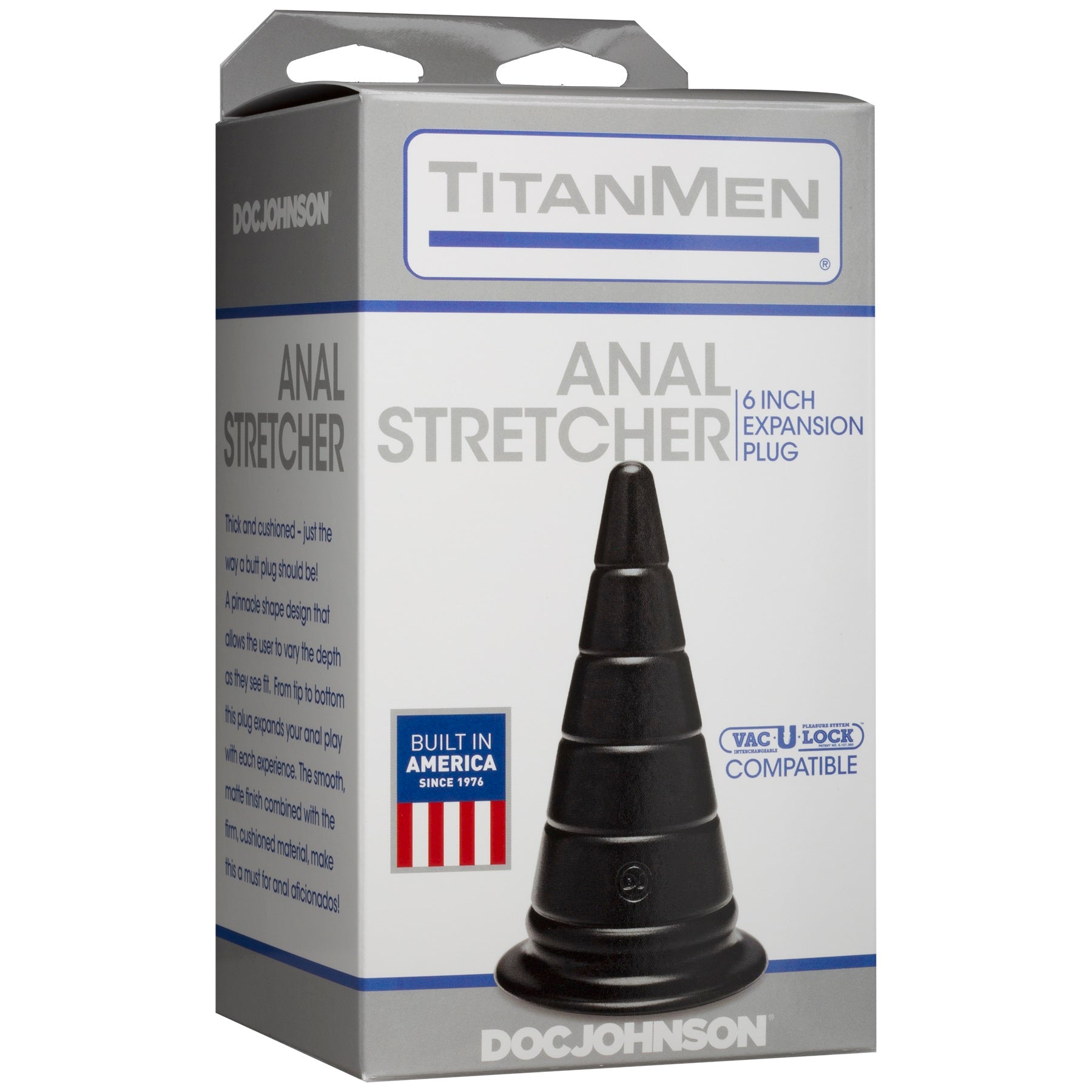 Titanmen Anal Stretcher 6 Inch Plug DJ3202-05-BX