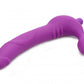 Royal Revolver Vibrating Strapless Strap- on Dildo - Purple