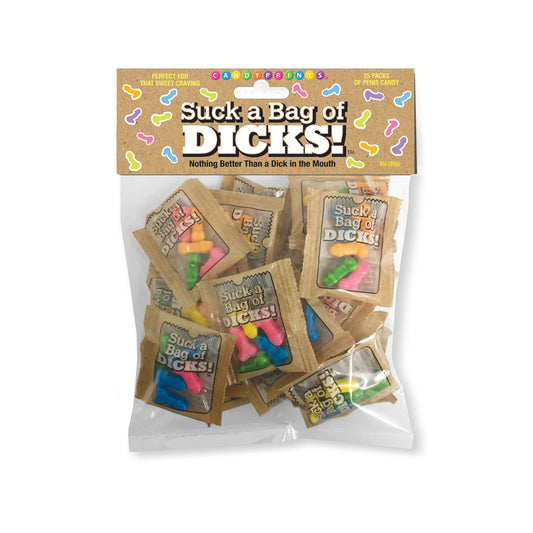 Suck a Bag of Dicks! 25 Individual Fun Size Packages CP-903