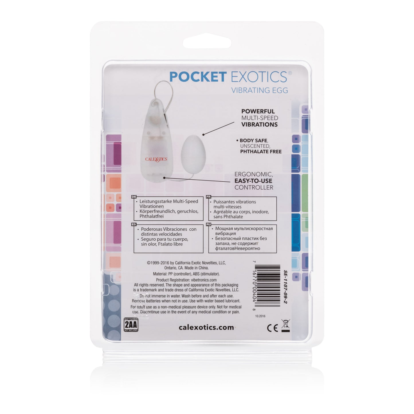 Pocket Exotics Vibrating Ivory Egg SE1107092