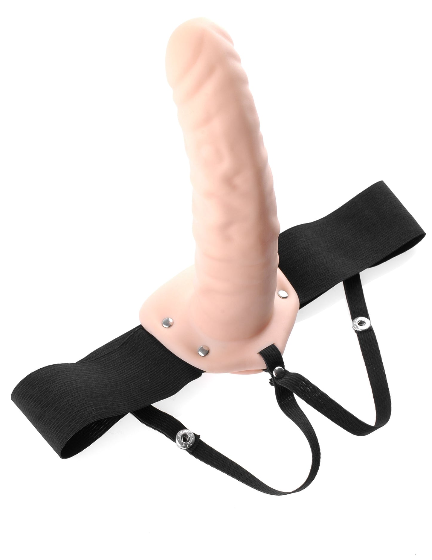 Fetish Fantasy Series 8" Hollow Strap-on - Flesh