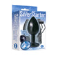 The 9's the Silver Starter Anodized Bejeweled Stainless Steel Plug - Cobalt ICB2613-2
