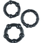 Ram Beaded Cockrings - Black NW2485-2