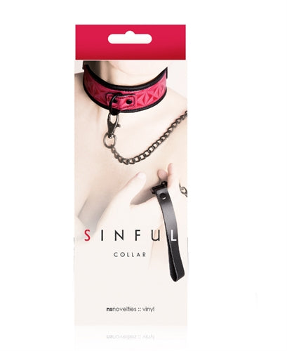 Sinful Collar - Pink NSN1222-14