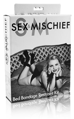 Sex and Mischief Bed Bondage Restraint Kit SS100-00