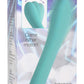 5 Star 9x Come-Hither G-Spot Silicone Vibrator -  Teal