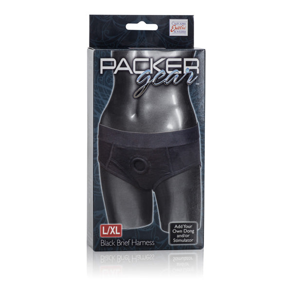 Packer Gear Brief Harness - Large/extra Large - Black SE1575153