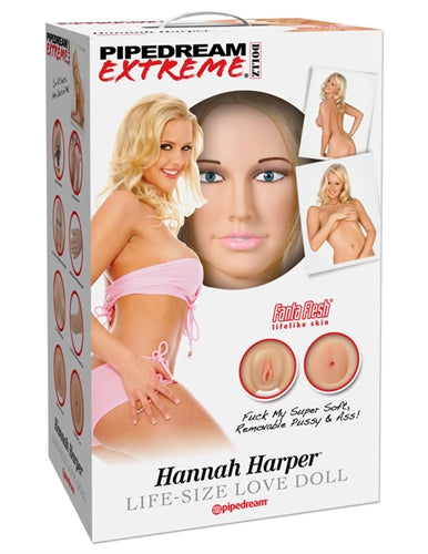 Pipedream Extreme Dollz Hannah Harper Life Size Love Doll