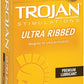 Trojan Stimulations Ulta Ribbed - 12 Pack TJ94752