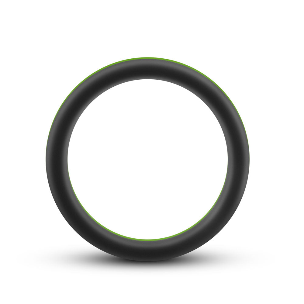 Performance - Silicone Go Pro Cock Ring -  Black/green/black BL-91122