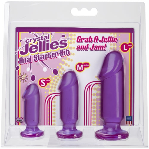 Crystal Jellies Anal Starter Kit - Purple DJ0283-22