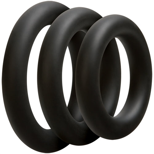 Optimale 3 C Ring Set - Thick - Black