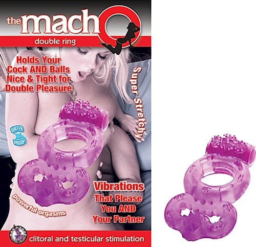 The Macho Double Ring Purple NW2145-2
