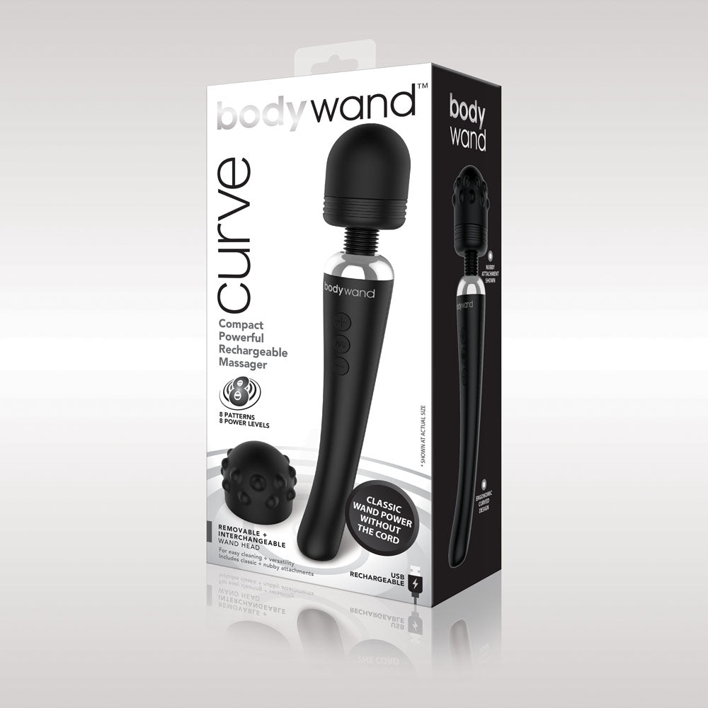 Bodywand Curve Rechargeable - Black X-BW151