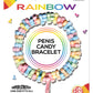Rainbow Penis Candy Bracelet HTP2158