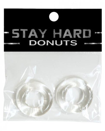 Stay Hard Donuts - 2 Pack - Clear SI-95004