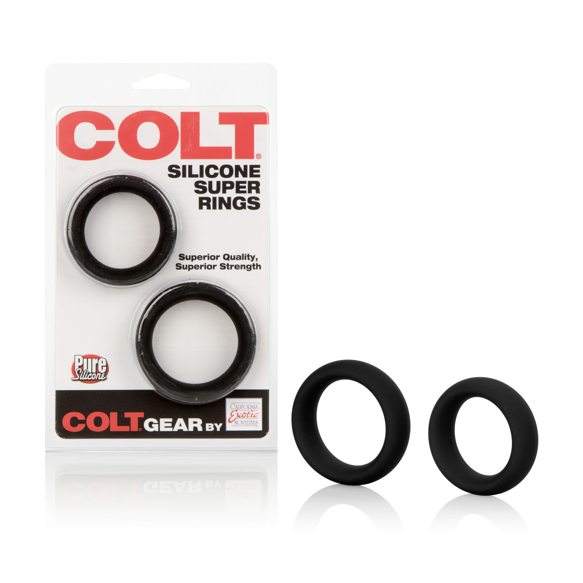 Colt Silicone Super Rings - Black SE6838032