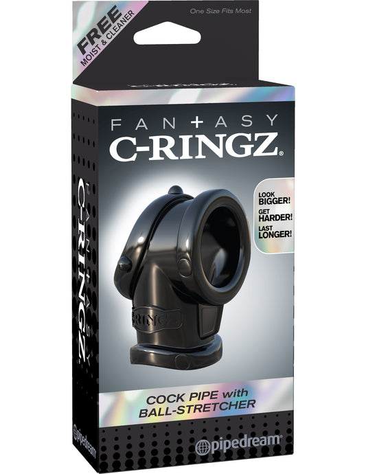 Fantasy C-Ringz Cock Pipe With Ball Stretcher