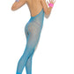 Footless Body Stocking - One Size - Neon Blue EM-8752