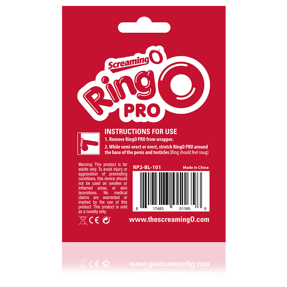 Ringo Pro XL - Black - Each RP2-BL-101E