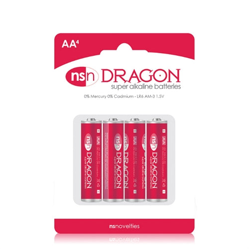 Dragon - Alkaline Batteries - AA - 4 Pack NSN2010-10