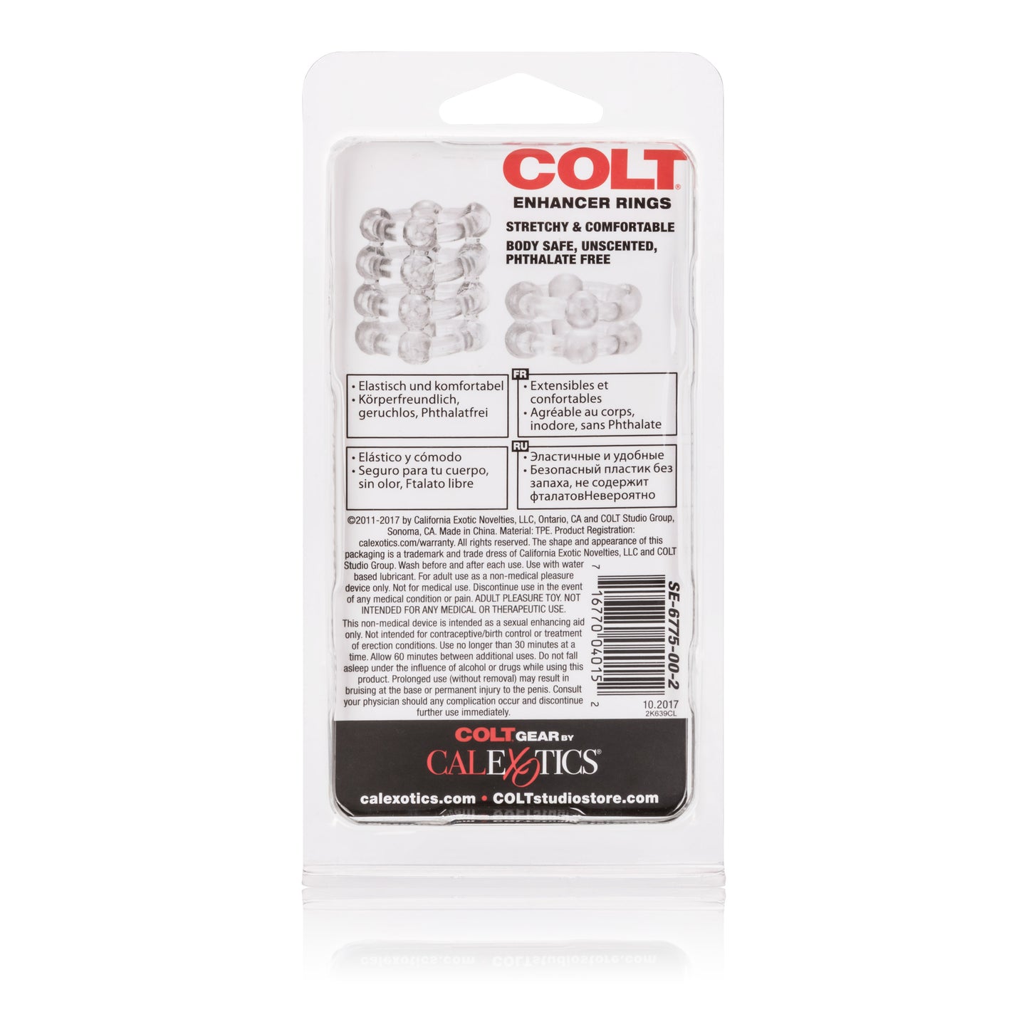 Colt Enhancer Rings - Clear SE6775002