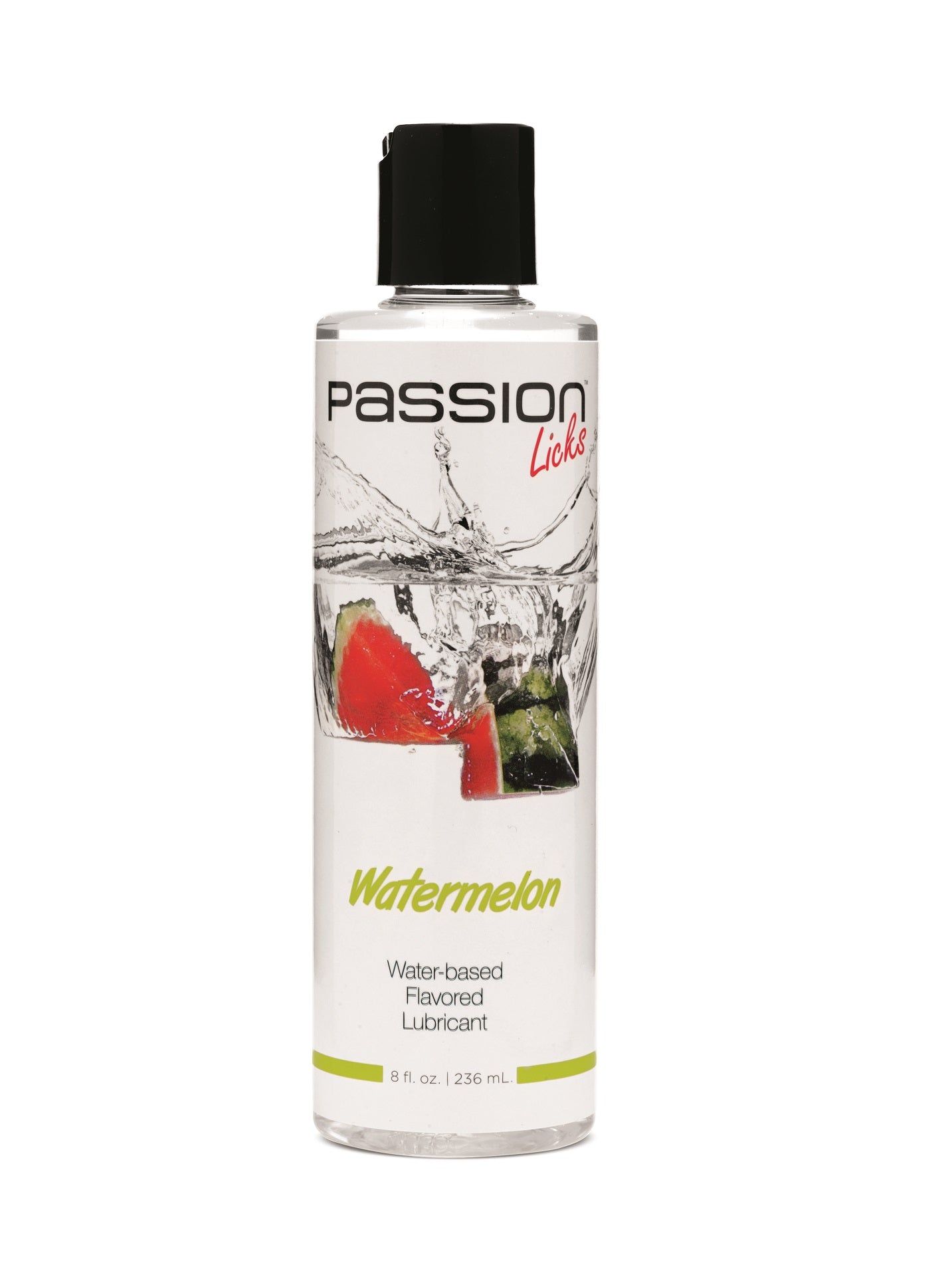 Passsion Licks Watermelon Water Based Flavored Lubricant 8 Fl Oz / 236 ml PL-AE805-WATERMELON
