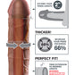 Fantasy X-Tension Mega 2-Inch Extension - Brown PD4114-29