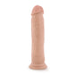 Dr. Skin Plus - 9 Inch Posable Thick Dildo - Vanilla