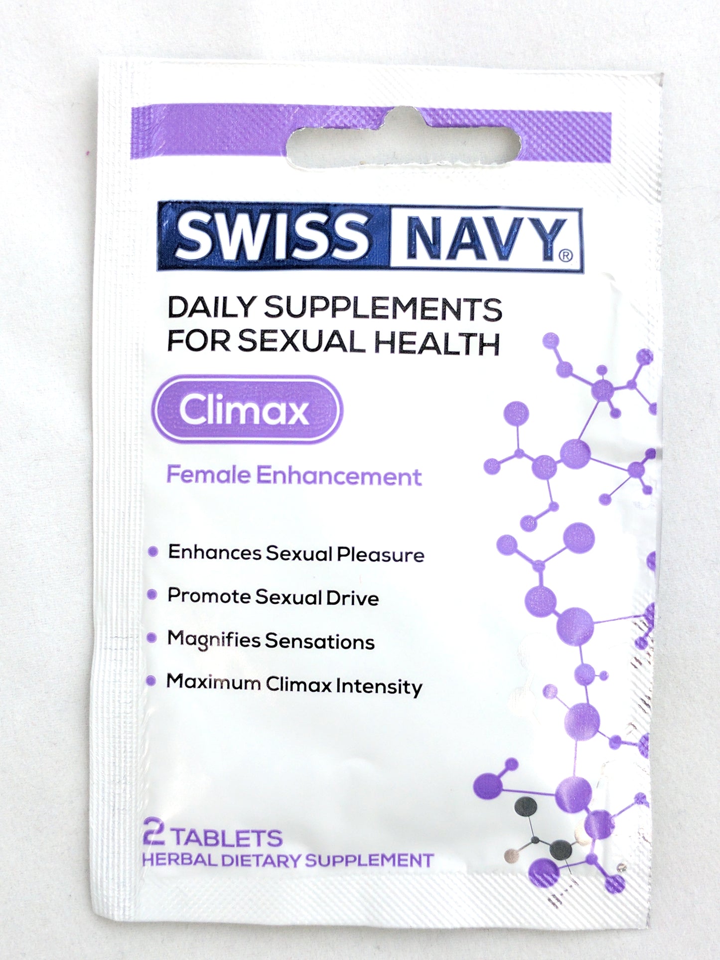 Swiss Navy Climax Female Enhancement - 2 Count Single Pack MD-SNCFH1