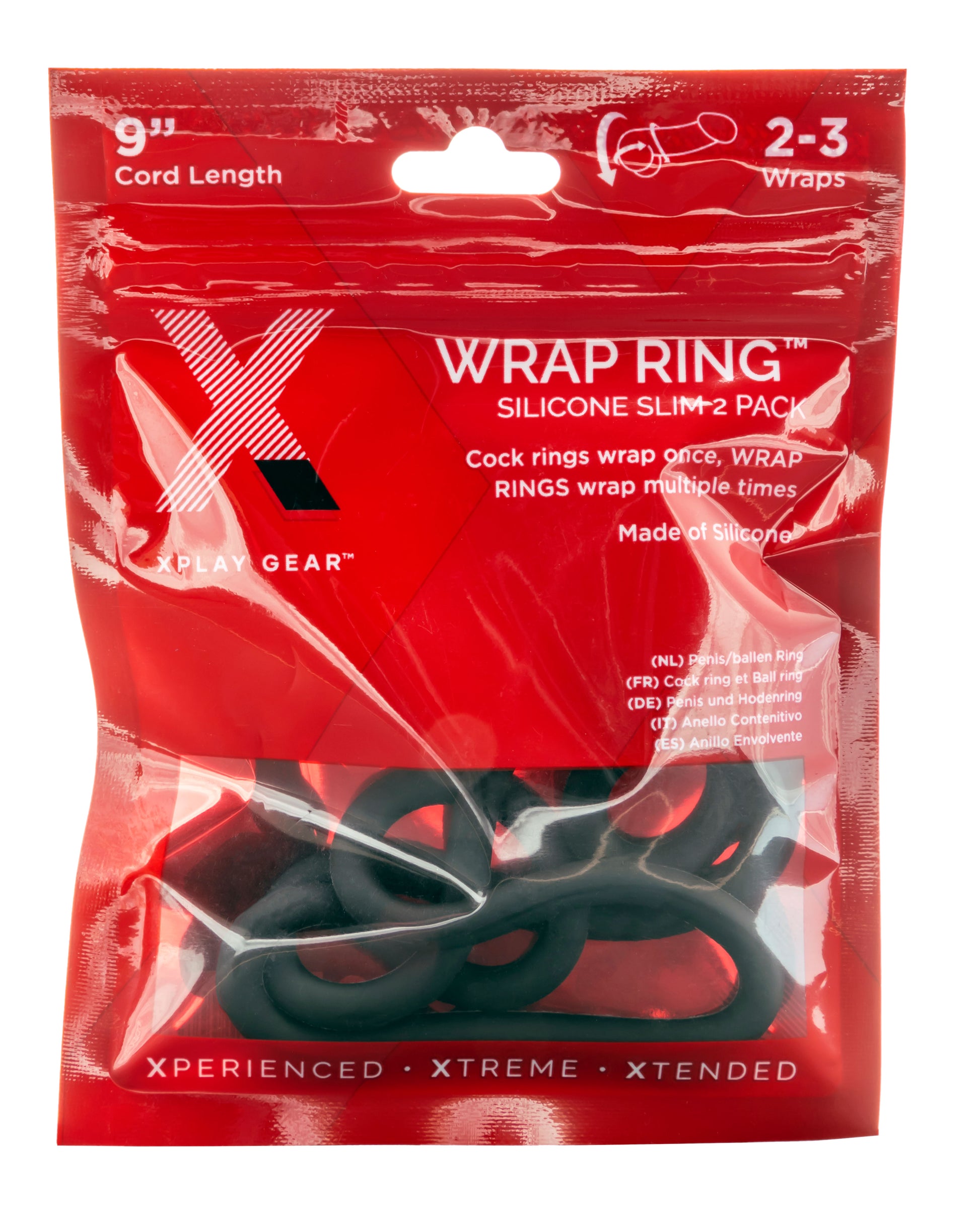 Xplay Silicone 9 Inch Thin Wrap Ring PF-XP05B
