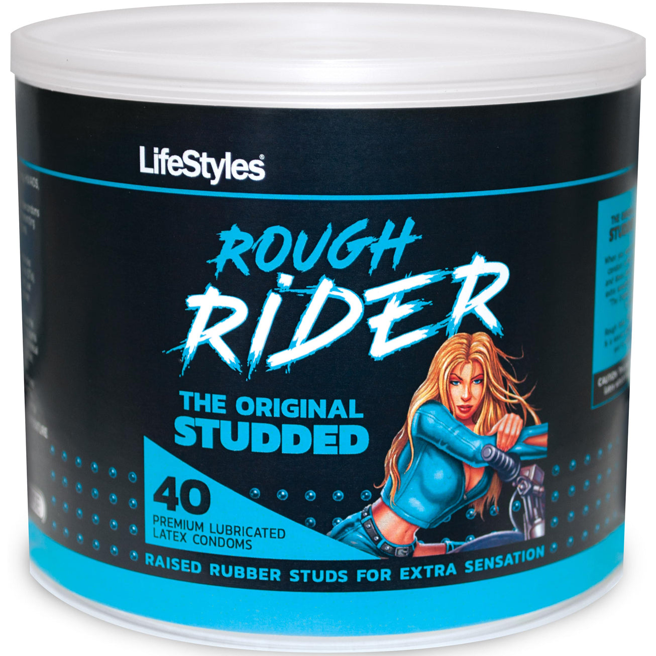 Lifestyles Rough Rider - 40 Count Jar PM525