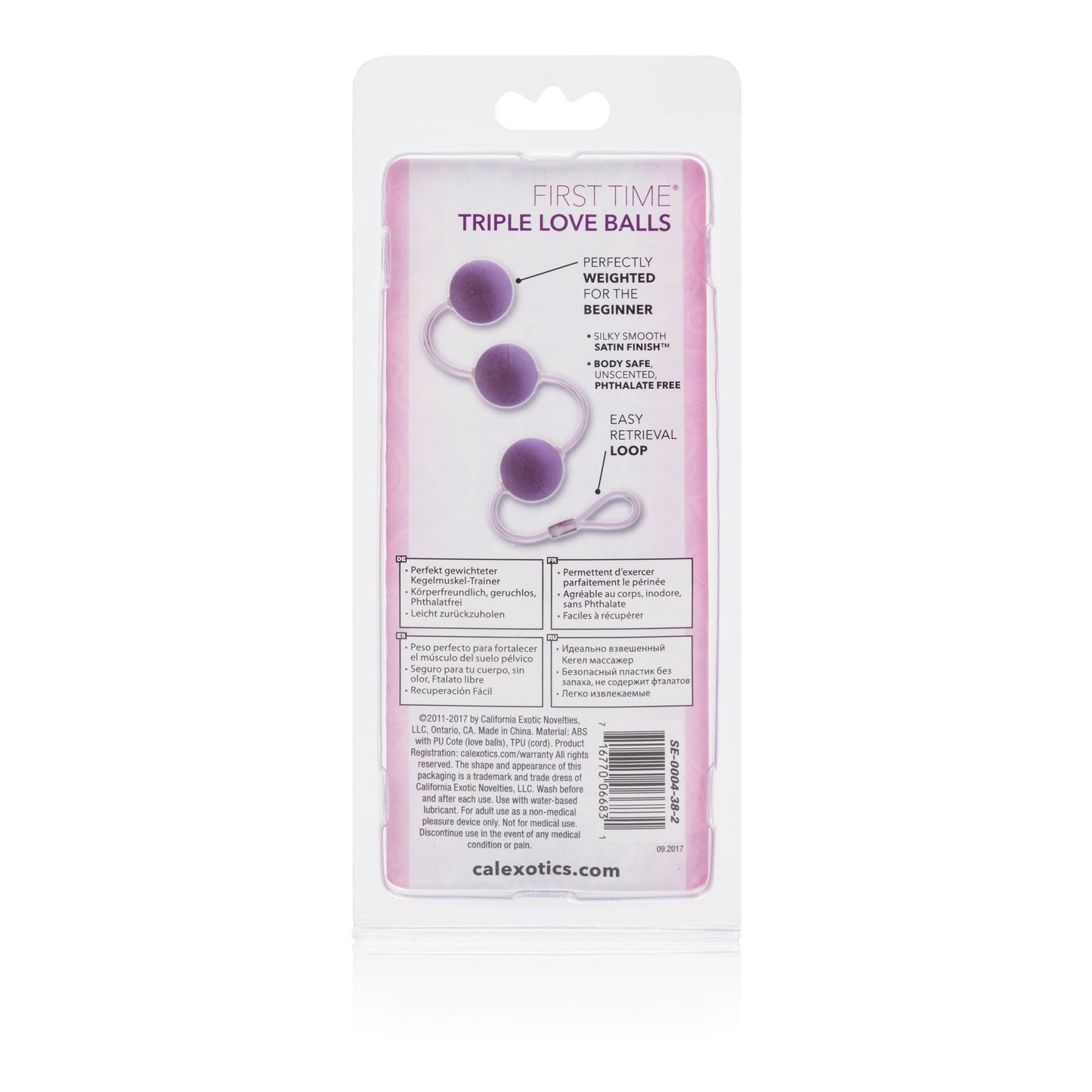 First Time Love Balls Triple Lovers - Purple