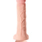 King Cock Plus Triple Density 8 Inch Cock With Balls - Flesh
